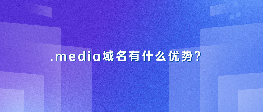 .media域名优势